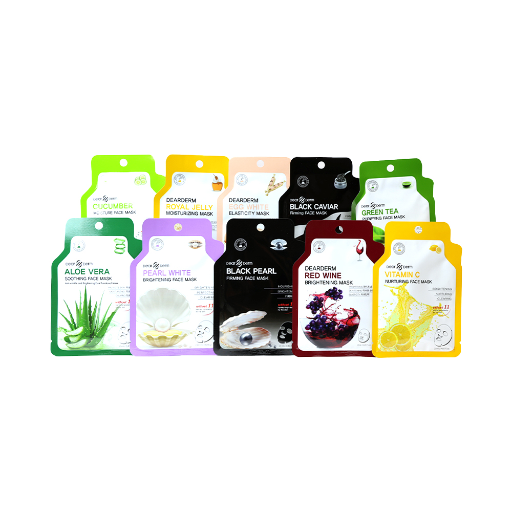 Dearderm 暢銷面膜綜合套組
