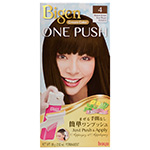 美源ONE PUSH染髮劑 #4 明亮棕色